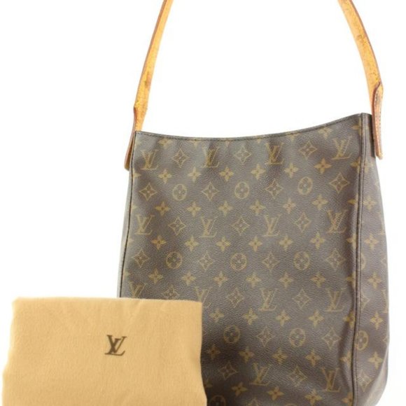 Louis Vuitton Monogram Looping GM Zip Hobo 493lvs3 - Picture 2 of 12